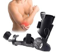 Electric Elbow Joint Rehabilitation Device, Hinged Elbow Brace Arm Exerciser, Wireless Intelligent Key Control, Elbow Joint Flexion and Extension Training for Upper Limb Therapy Left