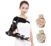 Electric Elbow Rehabilitation Device, Hinged Arm Exerciser with Remote Control & Intelligent Timing for Effective Elbow Joint Recovery and Training
