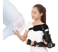 Electric Elbow Rehabilitation Device Hinged Elbow Brace Arm Exerciser for Stroke Hemiplegia Patients Trainer Elbow Protector(Right)