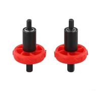 Electric Engine Starter Drill Bit Adapter Kit, 2-Piece Lawn Mower and Trimmer Starter Tool for Troy-, for Greenworks, for EGO - Compatible with for Leaf Blowers & Field Cultivators, Red/Black