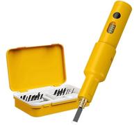 Electric Engraving Machine Set,Rechargeable Portable Handheld Electric Chisel Wood Cutter, 20-Blade Cutter, for Carpentry, Bonsai, Root Carving and Sanding
