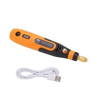 Electric Engraving Pen USB Rechargeable Cordless Rotary Tool 3 Gear Adjustment Low Noise Efficient Grinding Carving Pen for DIY Crafting and Jewelry Making ABS Material 3.2mm