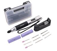 Electric Engraving Tool Kit USB Rechargeable Mini DIY Micro Engraver Etching Pen Cordless Rotary Tool for Carving Glass Wood Metal Stone Plastic Jewelry (1 Set Pen Set Style 02)