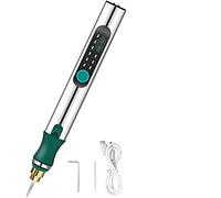 Electric Engraving Tool Kit USB Rechargeable Mini DIY Micro Engraver Etching Pen Cordless Rotary Tool for Carving Glass Wood Metal Stone Plastic Jewelry