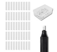 Electric Eraser Compatible with Derwent,Replacement Erasers Refills Compatible with Derwent,Soft Texture,Artist Tool, Drawing, Art Supplies,50PCS