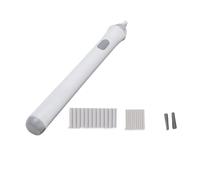 Electric Eraser Kit, Electric Rubber Set with 22pcs Additional Replaceable Rubbers, for Drawing, Painting, Sketching, Drafting (White)
