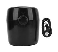 Electric Essential Oil Diffuser with Heat USB Charging Cordless Portable Aromatherapy Diffuser for Outdoor Camping Home Use ABS Material 10.5 x 9 x 9cm