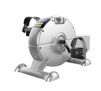 Electric Exercise Bike - Under Desk Pedal Exerciser for Arm and Leg Workout - LCD Display Mini Bike for Home and Office Use
