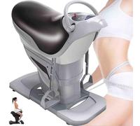 Electric Exercise Machine, 3D Simulation Abdominal Trainer with 20 Adjustable Speeds and LCD Display, 200W Power