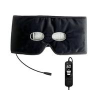 Electric Eye Warm Compress, Portable Warm Compress System, 8.5 Inch Wrap with Soft Build, Breathable Thermal Light Guard, Therapeutic with Modern Style, Sleep Stabilizer for Home and Travel
