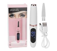 Electric Eyelash Curler Handheld USB Charging Intelligent Temperature Control Electric Heating Eyelash Curler (White)