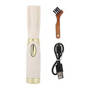 Electric Eyelash Curler Heated Extension Long Lasting Eyelash Curling Makeup Tools (White)