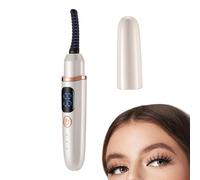 Electric Eyelash Curler - Heated Lash Curler with 3 Temperature Settings, Portable Makeup Tool | Quick Curling Eyelashes Styler for Women Girls Ladies Brides Performers Gym Office Home Travel Wedding