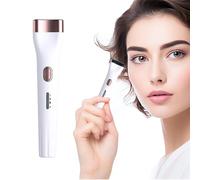 Electric Eyelash Curler, Heated Lash Curling Tool, 25g Double Sided Anti Burn Professional Makeup Long Lasting Natural Looking Eyelash Styling Device Portable Beauty Tool for Women Daily Use