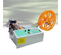 Electric Fabric Cutting Machine, Automatic Hot and Cold Tape Cutters for Elastic Band and Self Adhesive Tape, Efficient Braided Ribbon Cutting Solution
