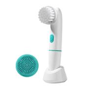 Electric Face Brush - Deep Cleaning Facial Scrubber Device, Rechargeable Silicone Tool | Waterproof Electric Massager for Women Men Pore Minimizer Skin Care Blackhead Remover Beauty Routine Use