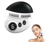 Electric Face Massager,Lymphatic Contour Brush,3 Modes 9-Function Gear Adjustment- 45°C Heat,Double Chin Reducer for Jawline & Puffiness Gentle Vibrating Facial