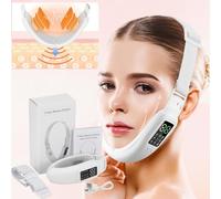 Electric Face Slimming Massager,Wireless V Line Face Massage Belt Facial Lifting Machine with 8 Modes 15 Adjustable Intensities, for Skin Tightening Anti Aging Anti-Wrinkle Beauty
