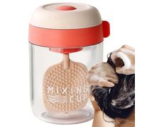 Electric Facial Cleanser Foam Cup, Skin Care Foam Tool, Facial Bubble Foamer, Single-Handed, Easy to Use, 10x11.5cm, for Washing Household Beauty Cleansing Shower Gel Travel Bath Makeup