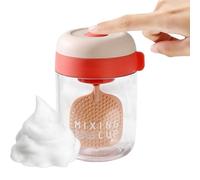 Electric Facial Foam Maker - Rechargeables Bubble Frother Cup, Automatic Cleanser Lathering Tool, Portable Skincare Washing Device | Home Travel Bath Shower Gel Beauty Care Use For Makeup Removal