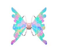 Electric Fairy Wings, Light Up Moving Butterfly Wings with LED Lights & Music, Cosplay Costumes Wing, for Fancy Dress-up, Christmas, Birthday (1 Pcs)