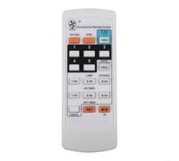 Electric fan remote control replacement, Ceiling Fan Remote Control For KDK ELMARK RM-F989+2 Replacement Remotes Controller ABS White Durable