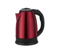 Electric Fast Boil Kettle, Fast Boil,304 Stainless Steel Rapid Boil Kettle, 2L, 1500W, Auto Shut - Off ProtectionRed,2L