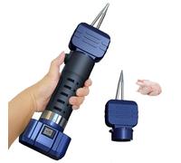 Electric Feather Plucker - 3 Hour Battery Life, Forward/Reverse Button, Dual Use (Charging/Plug-in), Adjustable Gap for Small Feathers/Short Hairs