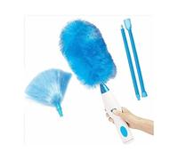 Electric Feather Spin Duster, Lightweight Cordless Duster with Soft Touch Button for Hassle-Free Cleaning Adventures