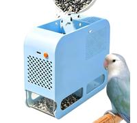 Electric Feed Shell Blowing Machine Transparent PET Chamber Bird Seed