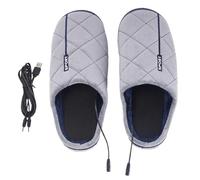 Electric Feet Warmers - Velvet | Heated Slippers Foot Warmer, USB Quick Heating Pad Soft Warm Indoor Foot Heater for Men Women | for Home Office Winter Relaxation Comfort Use