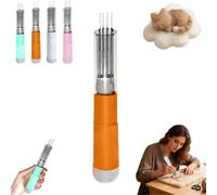 Electric Felting Needle Machine, Wool Felting Tool,1-7 Needles with Speed Control, Easy Needle Change, for Quick Feltings, DIY Wool Painting and Felted Craft Work, Exercise Hands-on Skills