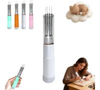 Electric Felting Needle Machine, Wool Felting Tool,1-7 Needles with Speed Control, Easy Needle Change, for Quick Feltings, DIY Wool Painting and Felted Craft Work, Exercise Hands-on Skills