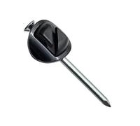 Electric Fence BASIC WIRE INSULATORS with Nail Suitable for Wooden Post / G52 (034) / Agricultural Equipments Supplies Animal Farm (200)