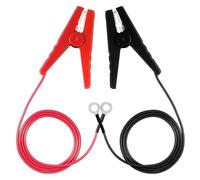 Electric Fence Connectors - Electric Live Wire Joiners, Electric Fence Bridging Cable | Conductive Lead with Clamp Terminals, Dual-Pack Electric Fence Energizers, Electric Fencing System Wire Splice