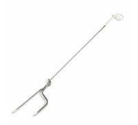 Electric Fence Pigtail Posts White 3FT X10 (Double Steel Spike Poly Fencing)