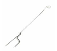 Electric Fence Pigtail Posts White 3FT X10 (Double Steel Spike Poly Fencing)