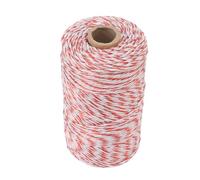 Electric Fence Polywire, Stainless Steel Conductivity for Horse Sheep | High conductivity polywire, lightweight and reusable, vibrant colour for visibility, reduced animal escapes