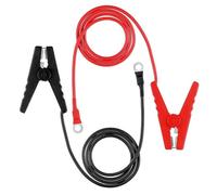 Electric Fence Wire Connector - ABS Electric Fence Jump Cable, Durable Lead Wire with Alligator Clip, 2Pcs Solar Connect Connectors Charger, Fencing System