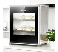 Electric Fermentation Chamber, 40L Bread Proofer Machine, Kitchen Dough Proofer Box with Adjustable Temp/Humidity, Doublelayer Design