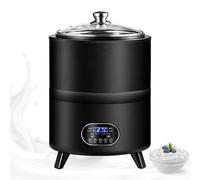 Electric Fermentation Machine, Fully Automatic Yogurt Maker with Timer, 7 Modes for Yogurt, Enzyme, Natto & More, 0-24H Timer & 0-9 Days Setting, 8L Capacity
