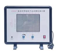 Electric Field Motion Model, Simulation Tool for Charged Particles with Acceleration and Deflection Controls, Ideal for Classroom Experiments and Demonstrations