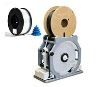 Electric Filament Respooler, Auto-Sensing Spool Winder for 3D Printer PLA ABS, Welding Wire, Sewing Thread, No-Tangle, Fits 1KG Master Spools