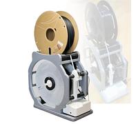 Electric Filament Respooler, Automatic Spool Rewinder, 3D Printing Wire Welding Thread Winder for 1kg Spools, Universal Use, Efficient and Easy to Operate