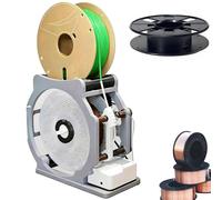 Electric Filament Respooler & Spool Rewinder, Smart Start/Stop for 3D Printing, Welding, Textile Artists