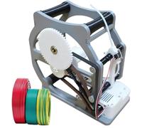 Electric Filament Respooler with Automatic Start/Stop, 1kg Capacity, Prevents Tangling for 3D Printing and Welding