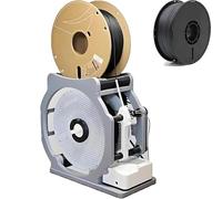 Electric Filament Respooler with Real-Time Display, Smart Stop, H-Frame for 3D Printing and Welding Wire