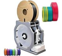 Electric Filament Respooler with Smart Sensor for Automatic Winding and Customizable Speed, Supports Various Filament Diameters