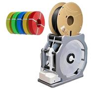 Electric Filament Respooler with Smart Start & Stop, Easy Reel Change for 3D Printing Materials