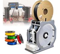 Electric Filament Respooler with Smart Start-Stop, Prevents Tangling for Neat Wrapping, Universal for 1kg Spools in Industrial and Welding Applications